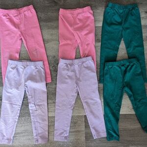 Lot of 7 Leggings From Hanna Andersson Size 3T